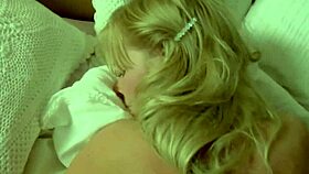 why is horny blonde taida v polishing her pink pearl with a vibrator?