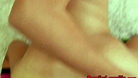 tiny latina teen sucking