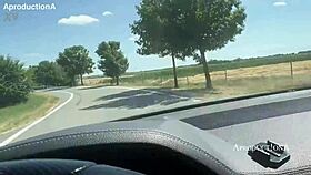 Two Latinas Enjoy Wild Fun in My New Car