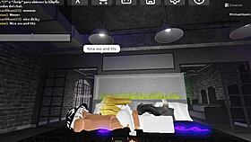 The big-ass furry girl displays her curves and features in vivid detail.