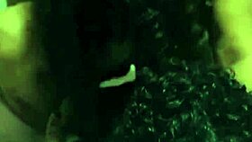 the crazy milf is bouncing on my big black cock in homemade video