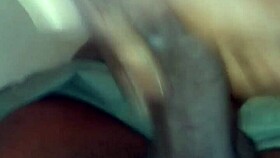 Big Black Monster Cock Cums With Intense Cumshot After Masturbation