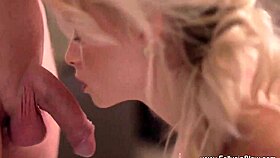 artistic blowjob experience from blonde milf