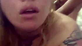 Blonde Goddess Deepthroats Monster Cock, Squirts in Anal, Swallows Cum