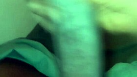 Big Black Monster Cock Cums With Intense Cumshot After Masturbation