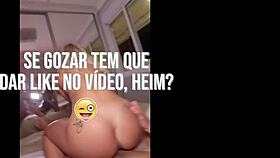 nathy sininho is a sexy babe flashing her assets