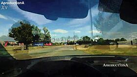 Two Latinas Enjoy Wild Fun in My New Car