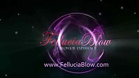 artistic blowjob experience from blonde milf