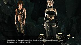 Horny rödhårig MILF knullas hårt medan styrtant sover bredvid