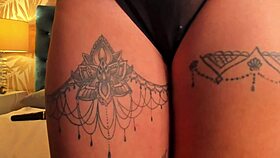 Does this squirting stream make your swollen pussy orgasm?