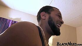 gangbang with a black stripper