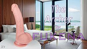 The archer by fukena - realistic dual density silicone dildo