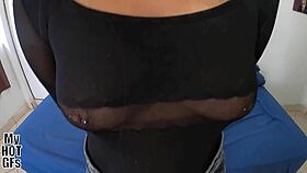 Abi Love shares her first casting interview with sexy poses