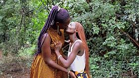 Natural African Hotties Record Lesbian POV