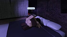 a roblox goth slut gets roughly fucked by a bbc bull and becomes a bbc whore