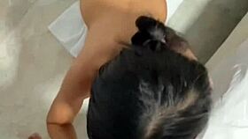 Having sex with a beautiful colombian latina amateur