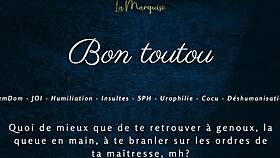 Bon Toutou - French Joi Femdom Humiliation