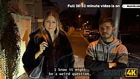 She felt the thrill of getting a new tattoo by sucking a stranger's cock in this hunt4k adventure.