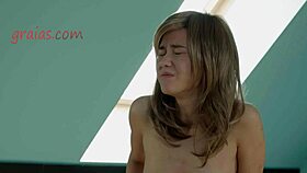 Petite Brunette Submissive Whipped Hard