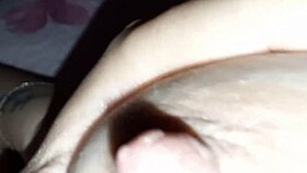 'Drink milk from my nipples,' the brunette says