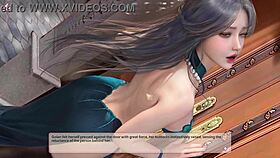 Uncensored Hentai Gameplay! Golan's Final Doggy Style Dance!