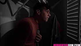 Stepmom Helps Horny Stepson with Needs