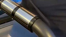 What A Hot Scene After Workout In Bathroom!