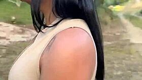 asian amateur invites delivery guy for bareback pussy fuck