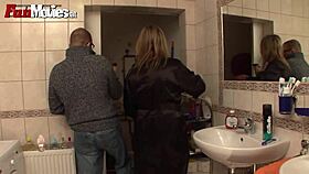 german granny shaves for a special visit