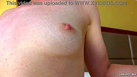 Arielle Lane Teases In Black Leather Thong