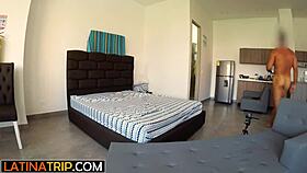 Emotional Rush From Big Ass Latina Teen's Blowjob Post-Dance