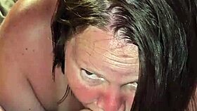 milf chats about her favorite relaxing activities with friends