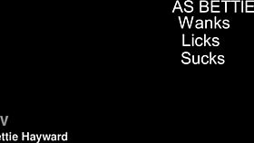 bettie hayward gives handjob and blowjob