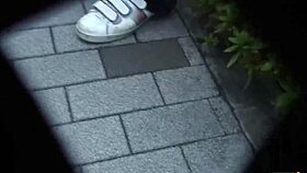 Her adorable saggy tits excite the men arriving for a passionate threesome with the cute asian girl