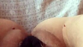 Gretala Flashing in Transparent Thong While Pregnant