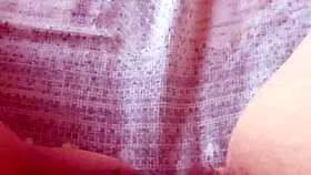 Gretala Flashing in Transparent Thong While Pregnant