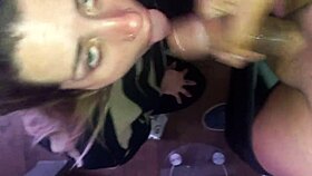 Cumshot Deepthroat And Slut Blonde