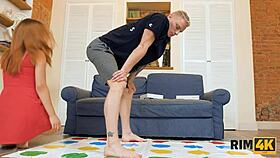 Rim4k Guy Prefers Sex with Redhead Girl Over Twister