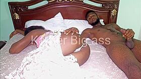 Wow, Big Ass Ebony Morning Fuck!