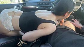 I took my girlfriend to the woods and fucked her in the car 🚗