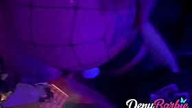 i coudln't believe this hot blonde was fuckin right in the middle of the party