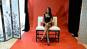 Goddess Eva Spanks Her Sissy Hard