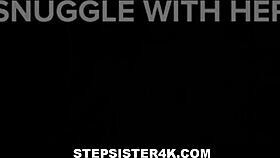 Hime Marie needs Brad Newman's big dick during cuddling in bed POV