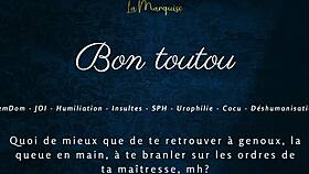 Bon Toutou - French Joi Femdom Humiliation
