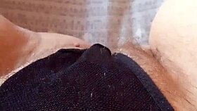 Gretala Flashing in Transparent Thong While Pregnant