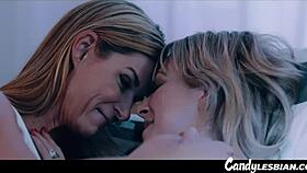 Young women touch themselves while hearing their companion make sounds