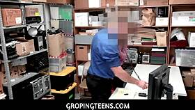 hey, emily willis steals goods and gets fucked by investigating officers