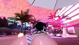 pool side wet fuck pov lap dance vrchat erp