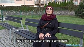 public agent afghan beauty pays to fuck