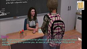 Wife plays game with mature lady